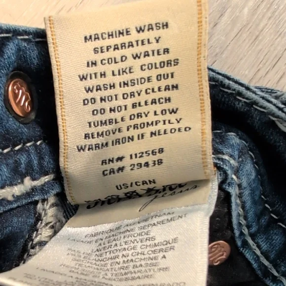 Miss Me Women's Dark Blue Boot Cut Jeans - Picture 9 of 9